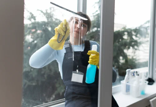 Nettoyage de vitres intérieures et extérieures à Anché